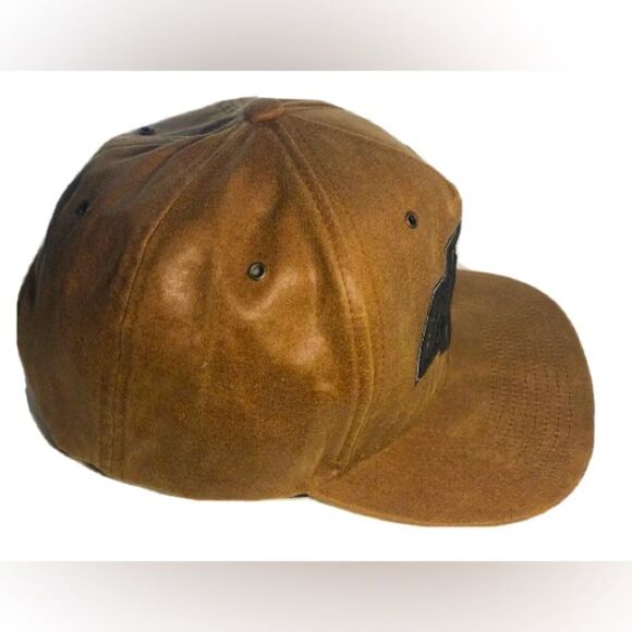 Vintage NHL- Hockey-Los Angels KINGS Faux Leather Cap by Zephyr - Picture 2 of 7